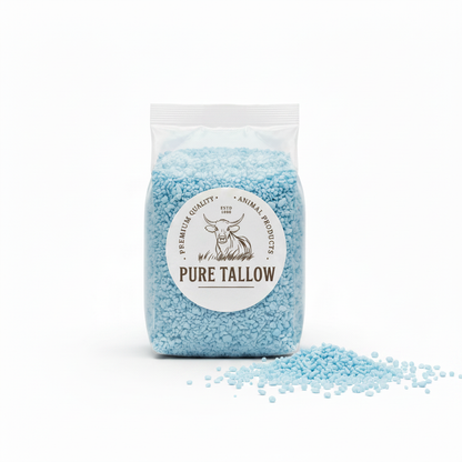 Pure Tallow Soap Flakes Angled View