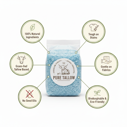 Pure Tallow Soap Flakes Benefits