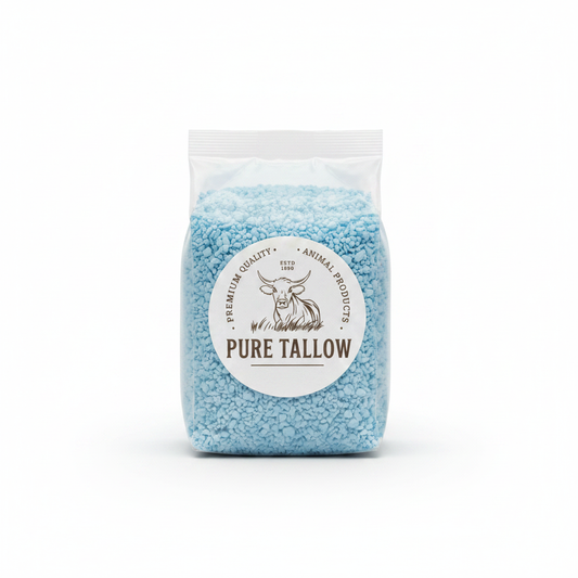 Pure Tallow Soap Flakes with Label