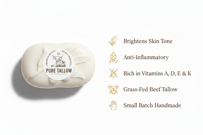 Pure Tallow Turmeric Soap – Benefits Image