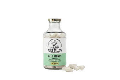 Grass-Fed Beef Kidney 180 Capsules