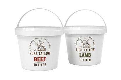10L Beef Tallow and 10L Lamb Tallow Bulk