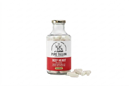 Grass-Fed Beef Heart 120 Capsules