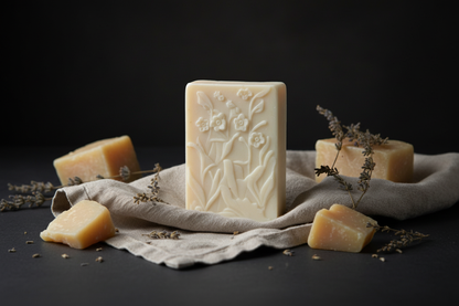 Tallow Soap Side Angle