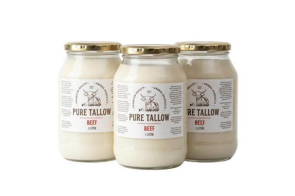 Three Pure Tallow Bottles