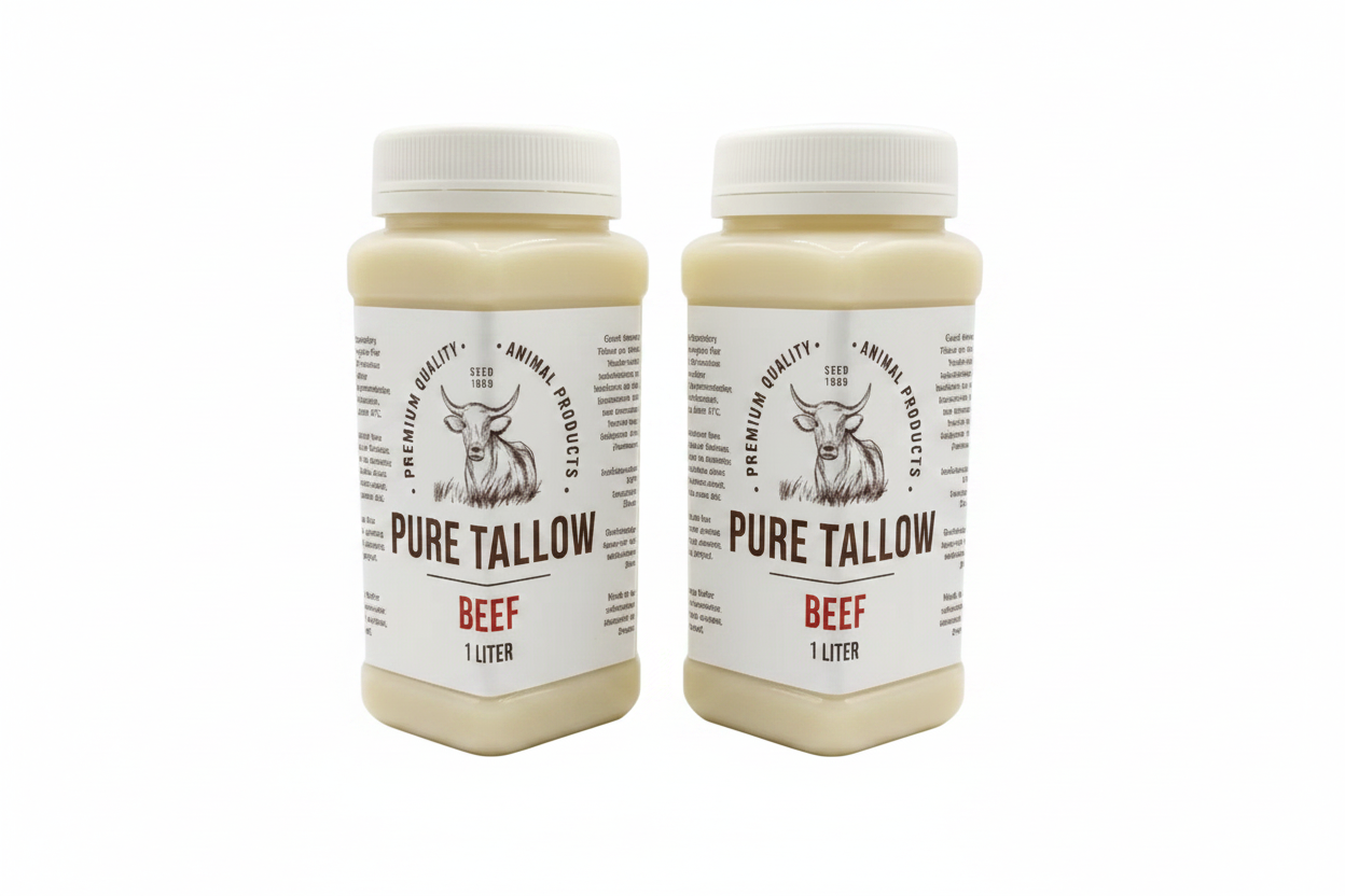 Two Pure Tallow Beef Bottles