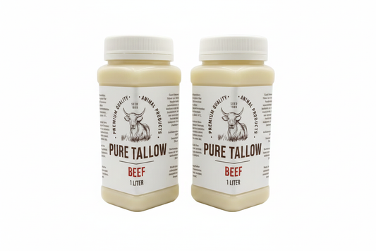 Two Pure Tallow Beef Bottles